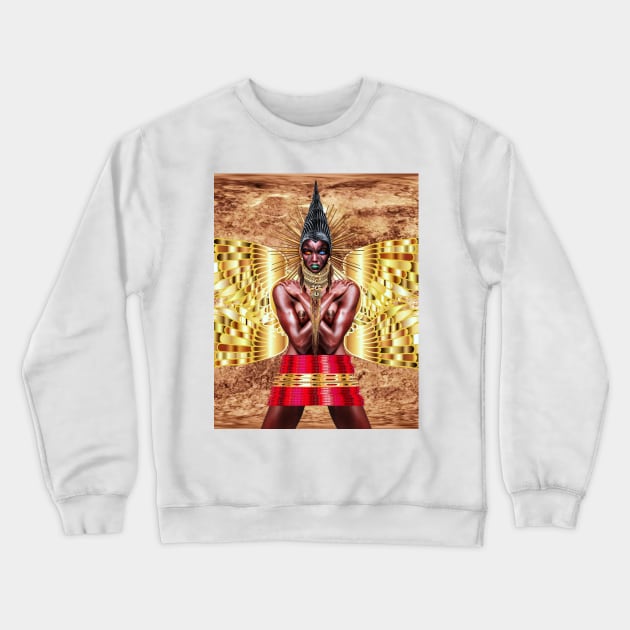 AFRICAN VENUS By SIRIUS UGO ART Crewneck Sweatshirt by uchenigbo